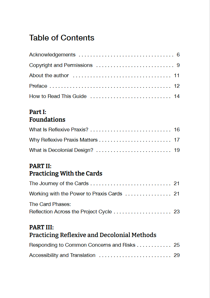 Power to Praxis: Reflection Cards for Decolonial Design  Digital Bundle – Single Country Organisational License